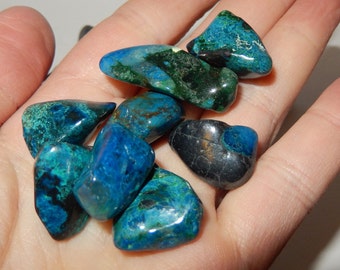 Chrysocolla with Shattuckite - small