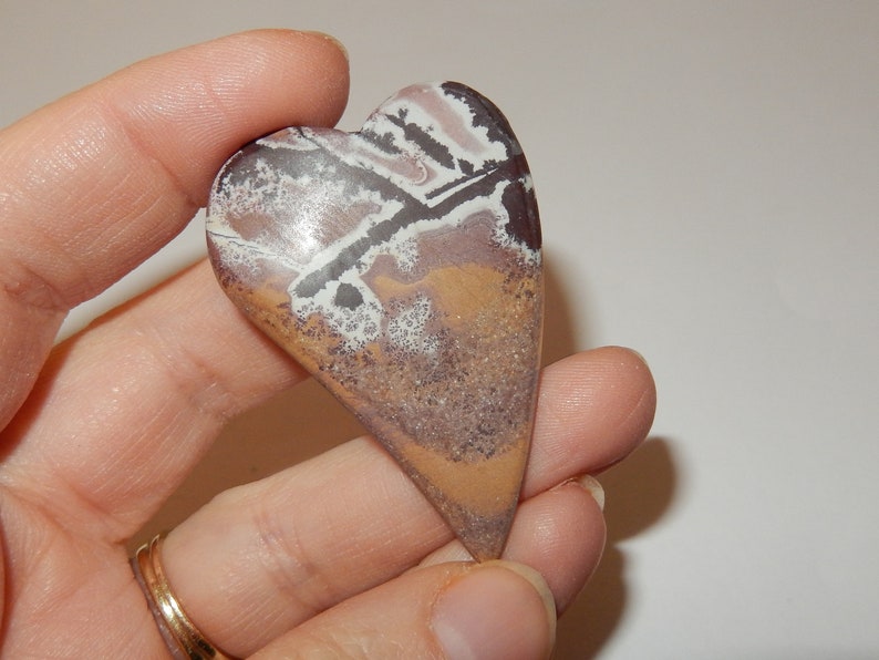 Sonora Jasper Stone Heart