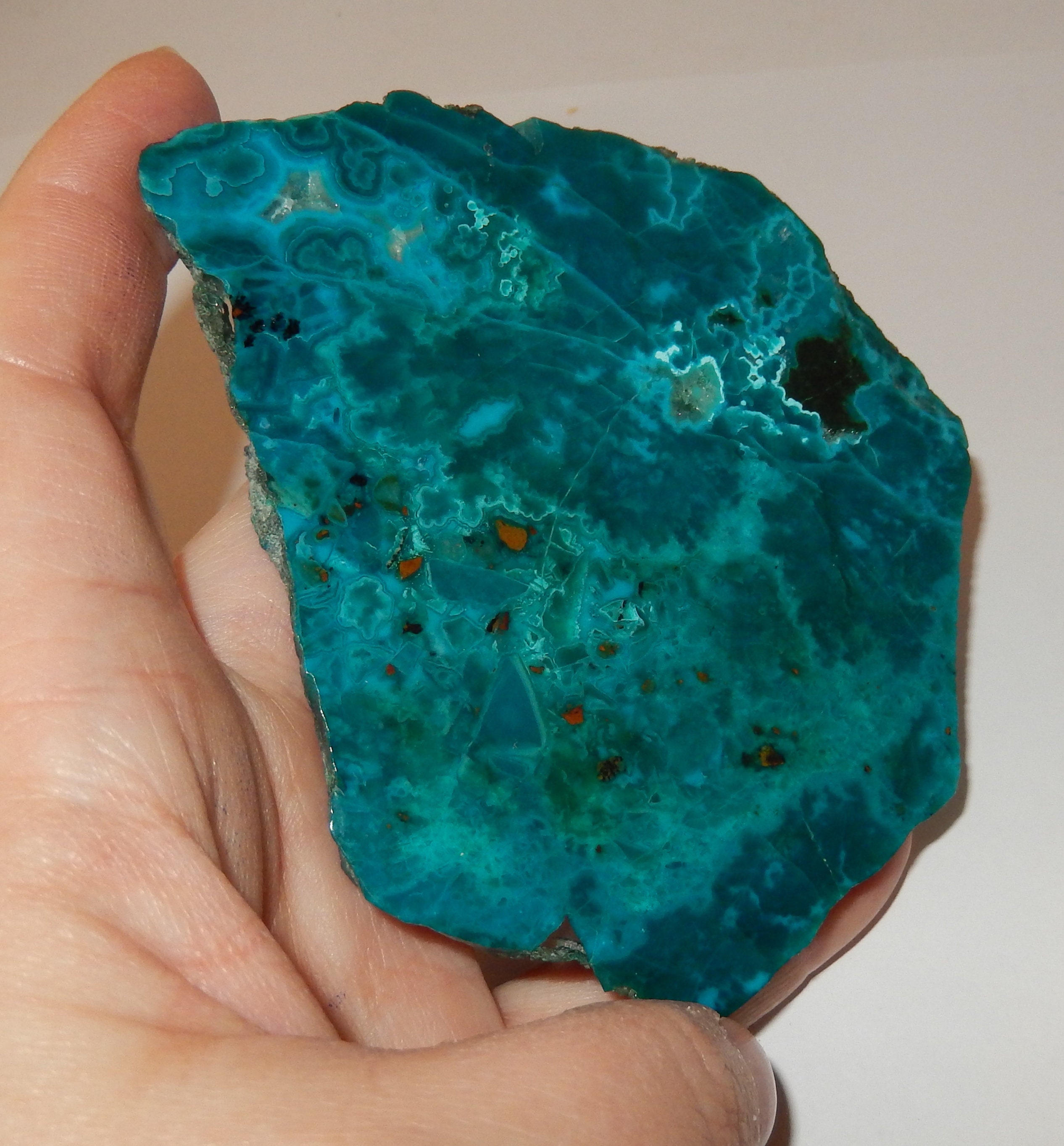 Chrysocolla- Gem Quality Large Slab - Arizona - Etsy