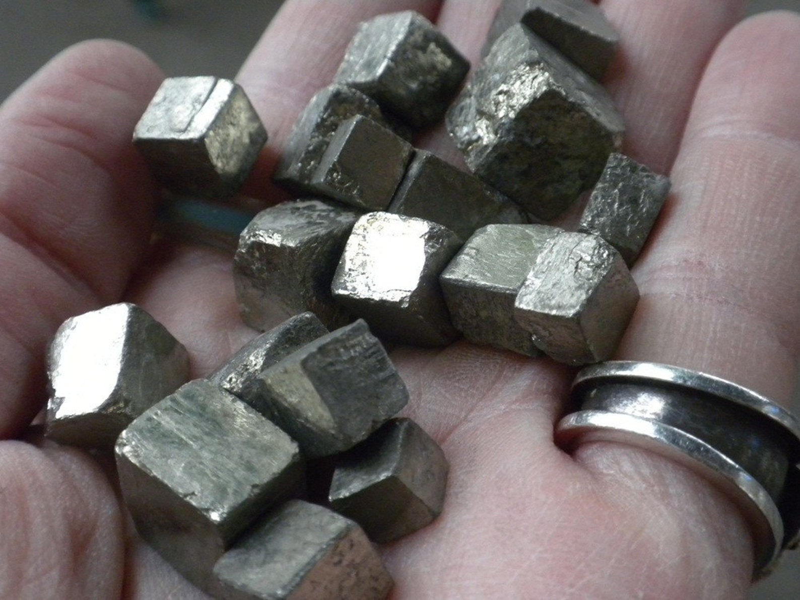 Pyrite Fools Gold Natural Cube - Etsy