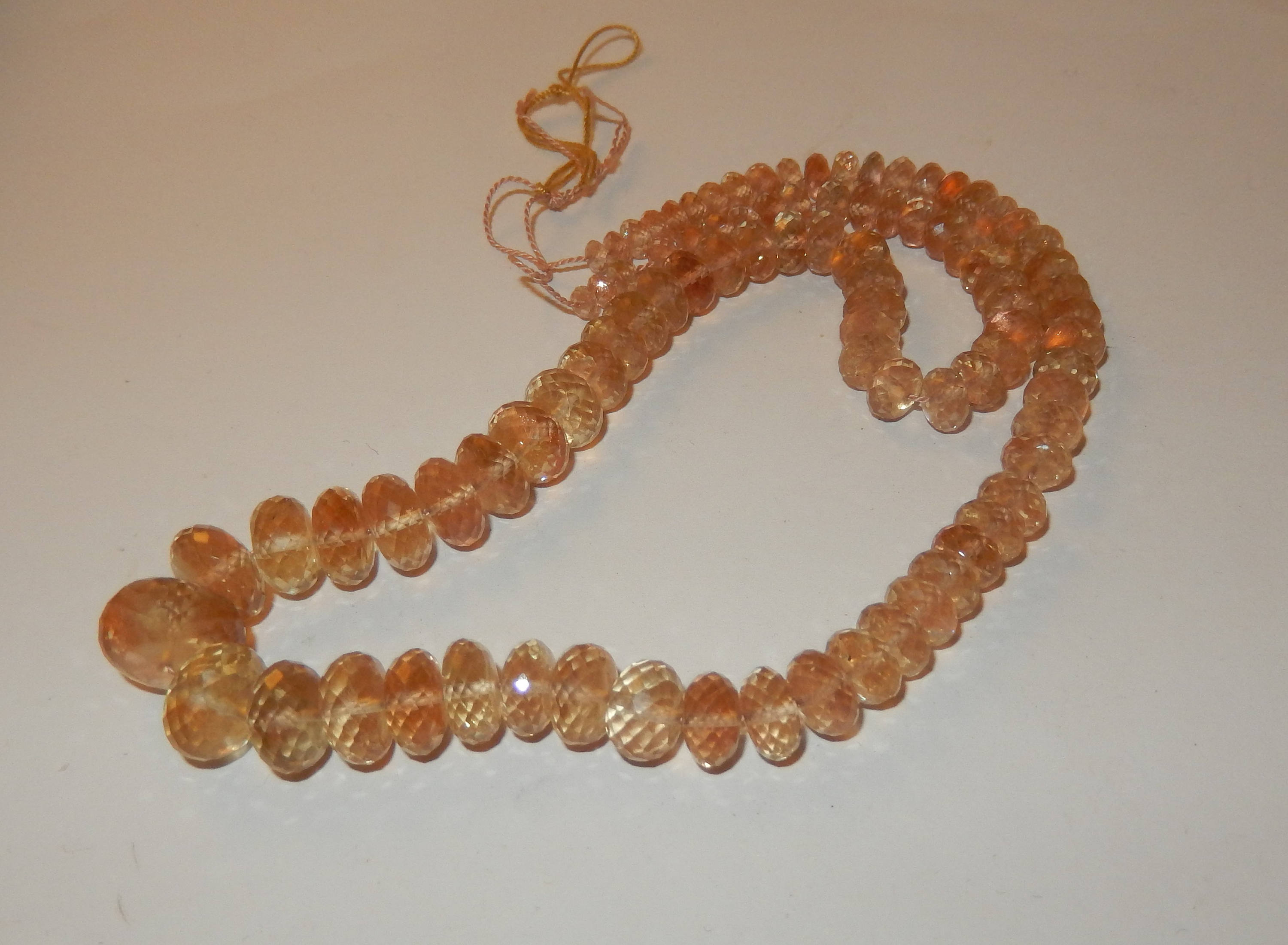Faceted Oregon Sunstone Beads With Schiller Rondelle Etsy