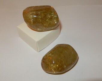 Apatite- yellow polished