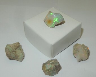 Fire opal - rough Ethiopian opal