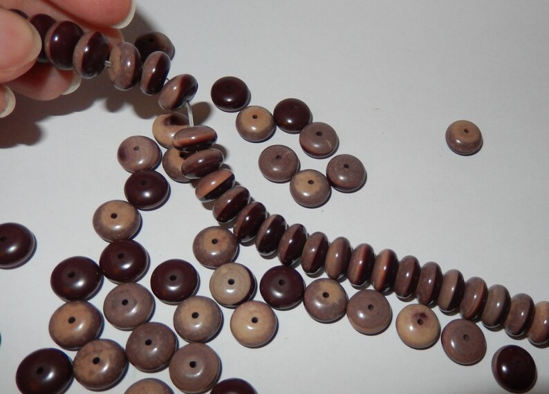 5 Zebra Stone beads image 4