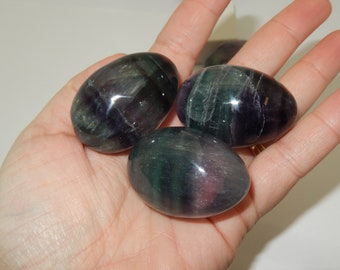 Rainbow Fluorite Egg