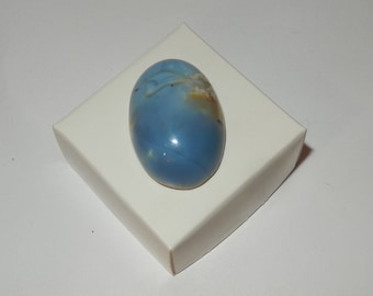 Owyhee Blue Opal - cabochon