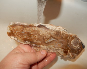 Crazy Lace Agate - rough slab