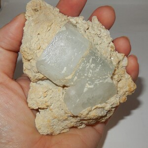 Goshenite - rough large in matrix