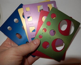 Aluminum Gem Templates