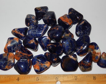 Sodalite - sunset sodalite tumbled