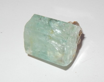 Aquamarine Crystal with Albite