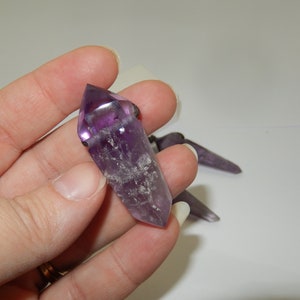 Drilled Amethyst Point image 7