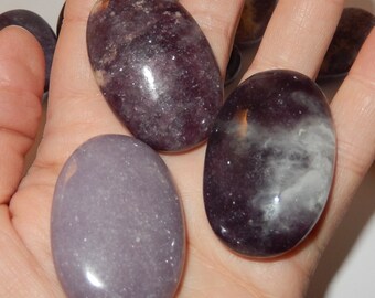 Lepidolite Palm