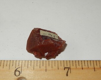 Hematite included Quartz Crystal aka Red Quartz