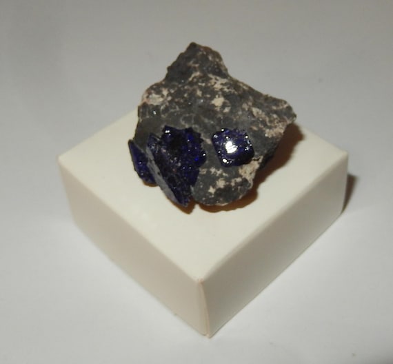 Azurite Crystal Cluster - Small - Etsy