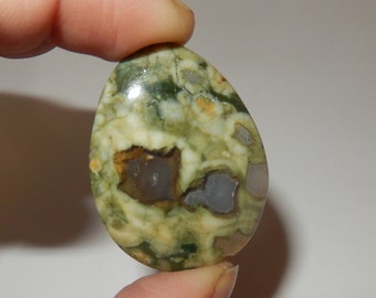 Rainforest Jasper Cabochon