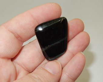 Blue Tigers Eye Cabochon