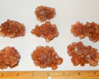 Aragonite crystal cluster