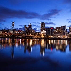 Blue Hour Portland