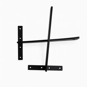 Heavy Duty Wall Mount Brackets for Marble Sinks – Rustproof Steel Sink Supports | Natural Stone Sink Mounting Kit | Bathroom Vanity Hardware