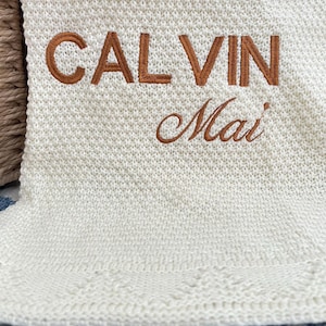 Personalized Baby Blanket, Newborn Name Blankie, Infant Girl Blanket,Monogrammed Newborn Baby Gift, Gift for Baby Shower, Newborn Baby Gift