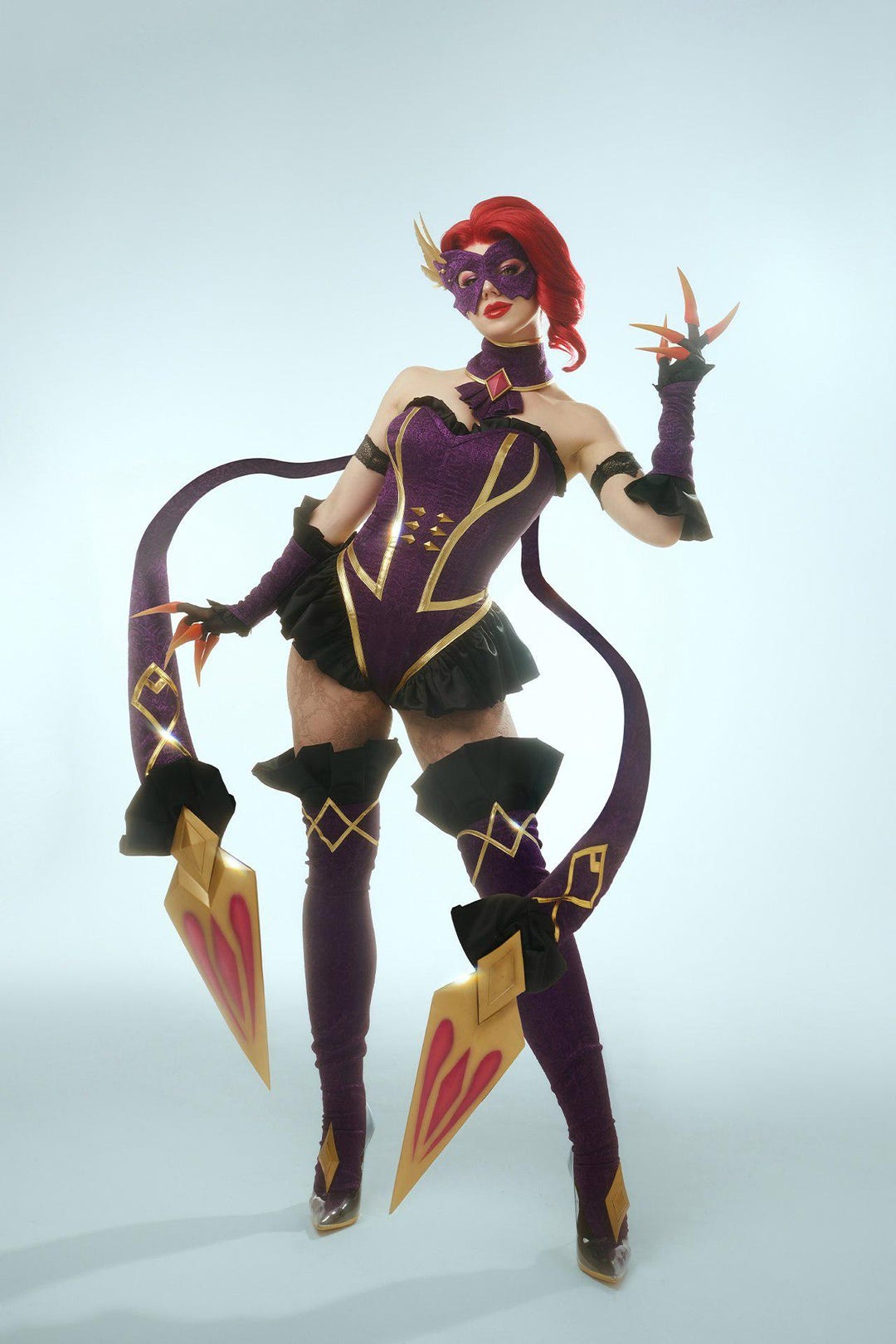 Masquerade Evelynn League of Legends Cosplay Set - Etsy