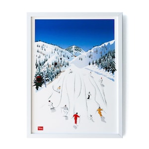 Bluebird – Decorazione murale della stazione sciistica di Aspen