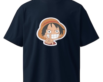 Unisex organic oversized high neck t-shirt