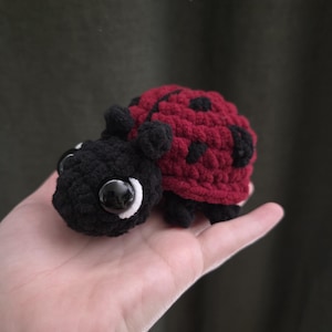 Handmade Crochet Ladybug Plushie