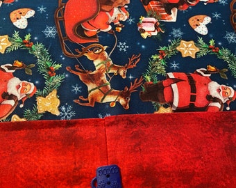 Santa and his Sleigh Table Runner  *