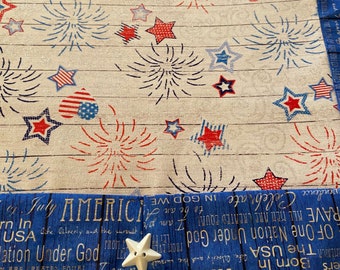 Table Runner **Words and Fireworks