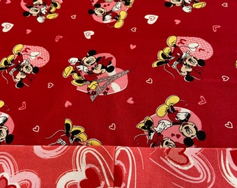 Table Runner - House Warming Gift - Handmade Gift **Mickey and Hearts **Gift for Mom - Gift for Wife  *