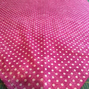 Table Runner House Warming Gift Handmade Gift Valentine's Day Hearts and Dots Runner Gift for Mom Gift for Wife image 4