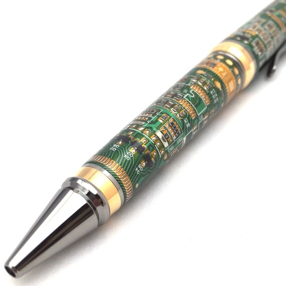 Computer Pen Circuit Board Pen Black By Generationsofcrafts