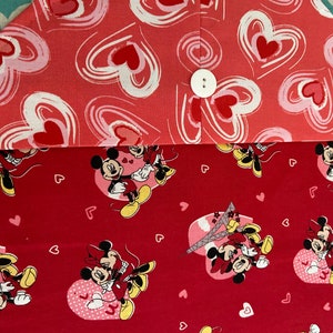 Table Runner House Warming Gift Handmade Gift Mickey and Hearts Gift for Mom Gift for Wife image 4