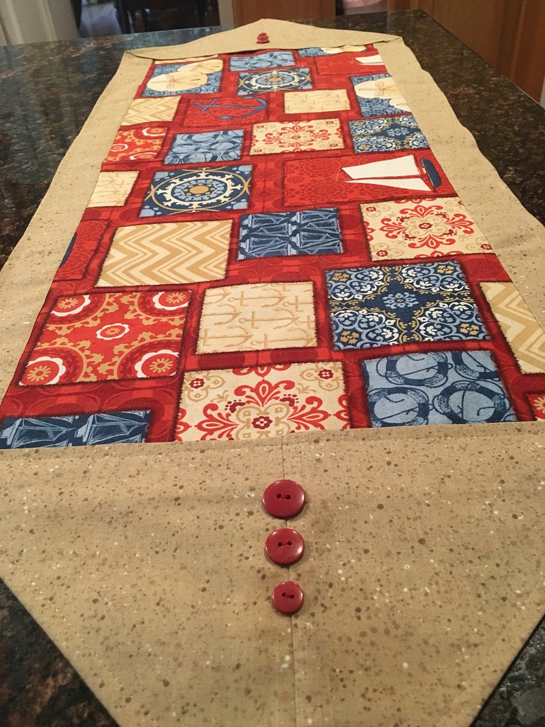 Nautical Piecework ** Gift for Mothers Day Runner