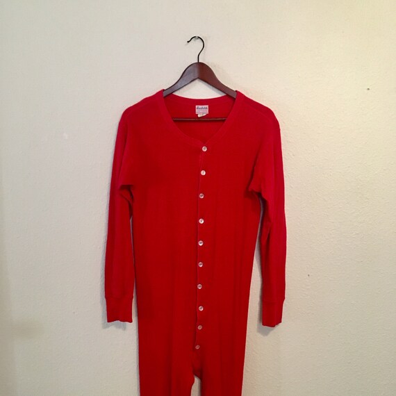 button up long johns