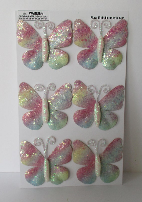 Craft Embellishments: Green Owls - 6pc Craft Embellishments: Green Owls - 6pc
