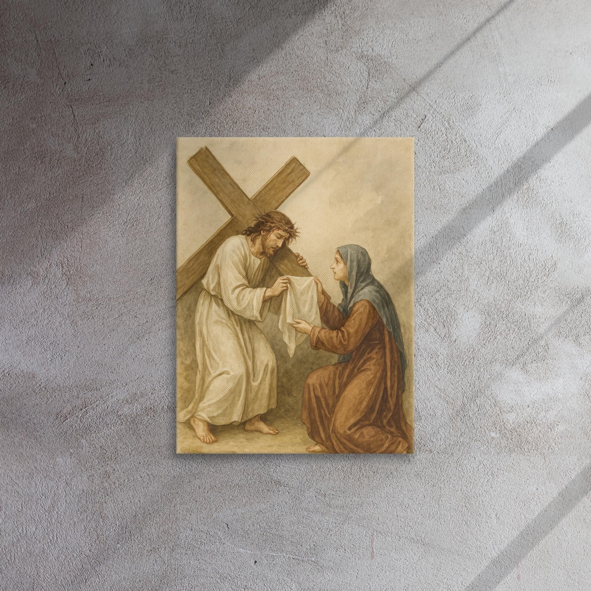 Shane Colby Art - Stations of the Cross Collection - 4 Jesus Meets His ...