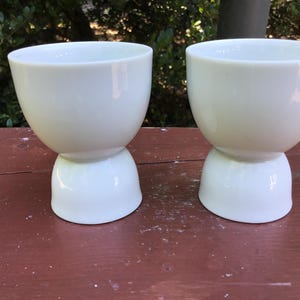 Pair of Double Sided Egg Cups