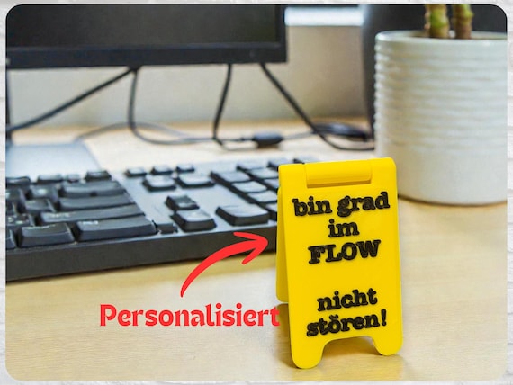 Produktbild von Beschwerdestelle-Schild Für Den Schreibtisch – 3D-gedrucktes Scherzgeschenk Mit Nummernschild, Lustige Bürodekoration Für Kollegen & Chefs