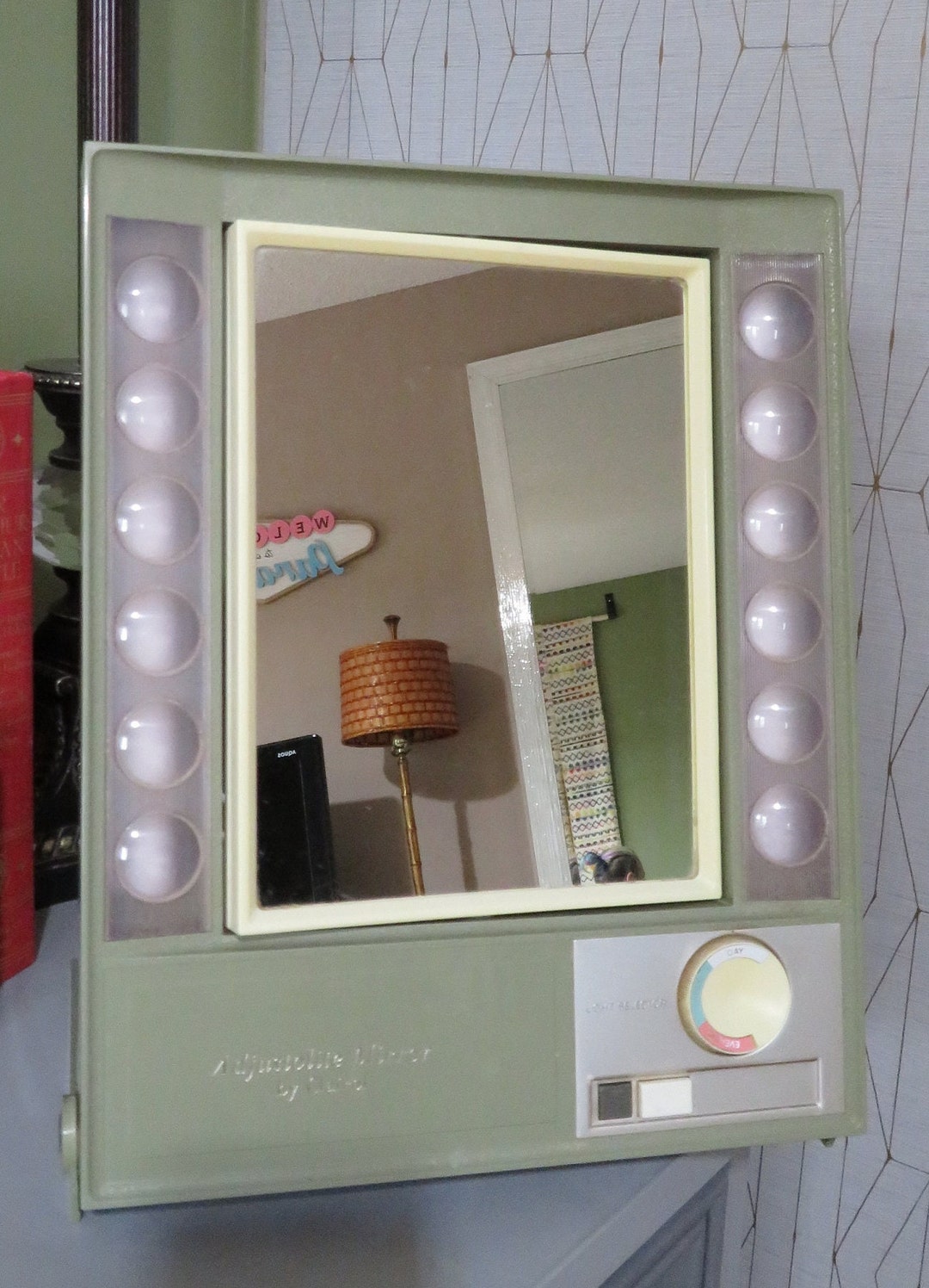 Clairol Lighted Mirror, Vintage Vanity Mirror With Light, Light Mirror