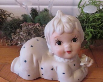 Napcoware Miniature, Napcoware Baby of the Month Figurine, Napcoware made in Taiwan