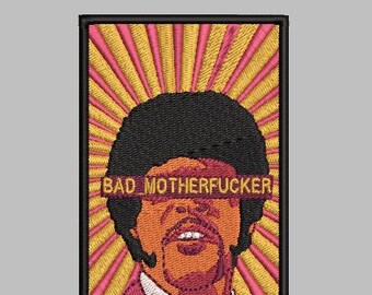 BAD MUTTERFUCKER Quill Stickdatei in 10x10 zum Download für verschiedene Stickmaschine Stickmuster