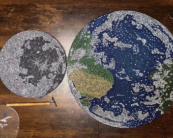 Pinturas de la Tierra y la Luna / Artemisa II