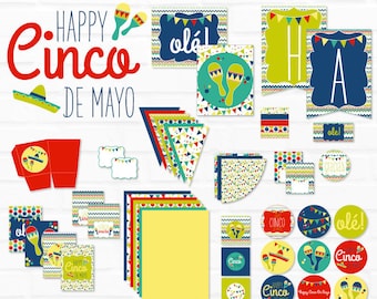 Fiesta PRINTABLE Party by Love The Day