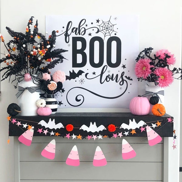 FaBOOlous Halloween Printable Poster (INSTANT DOWNLOAD) by Lindi Haws of Love The Day