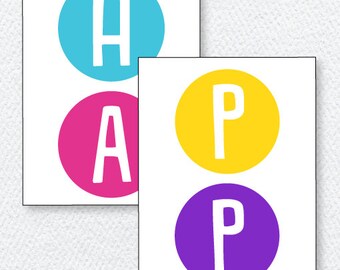 halloween party printable happy halloween banner from love the etsy