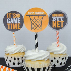 Basketball Printable Party PRINTABLES INSTANT DOWNLOAD by Love The Day image 3