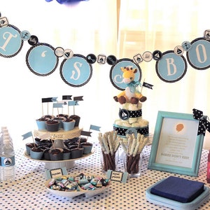 Oh Boy Baby Shower PRINTABLE It's A Boy Banner from Love The Day image 1